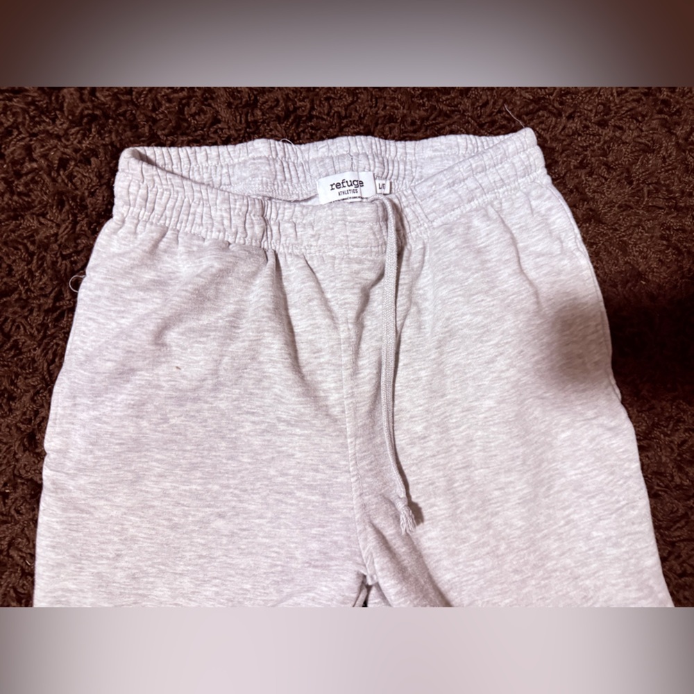 Refuge Light Gray Kids Sweatpants